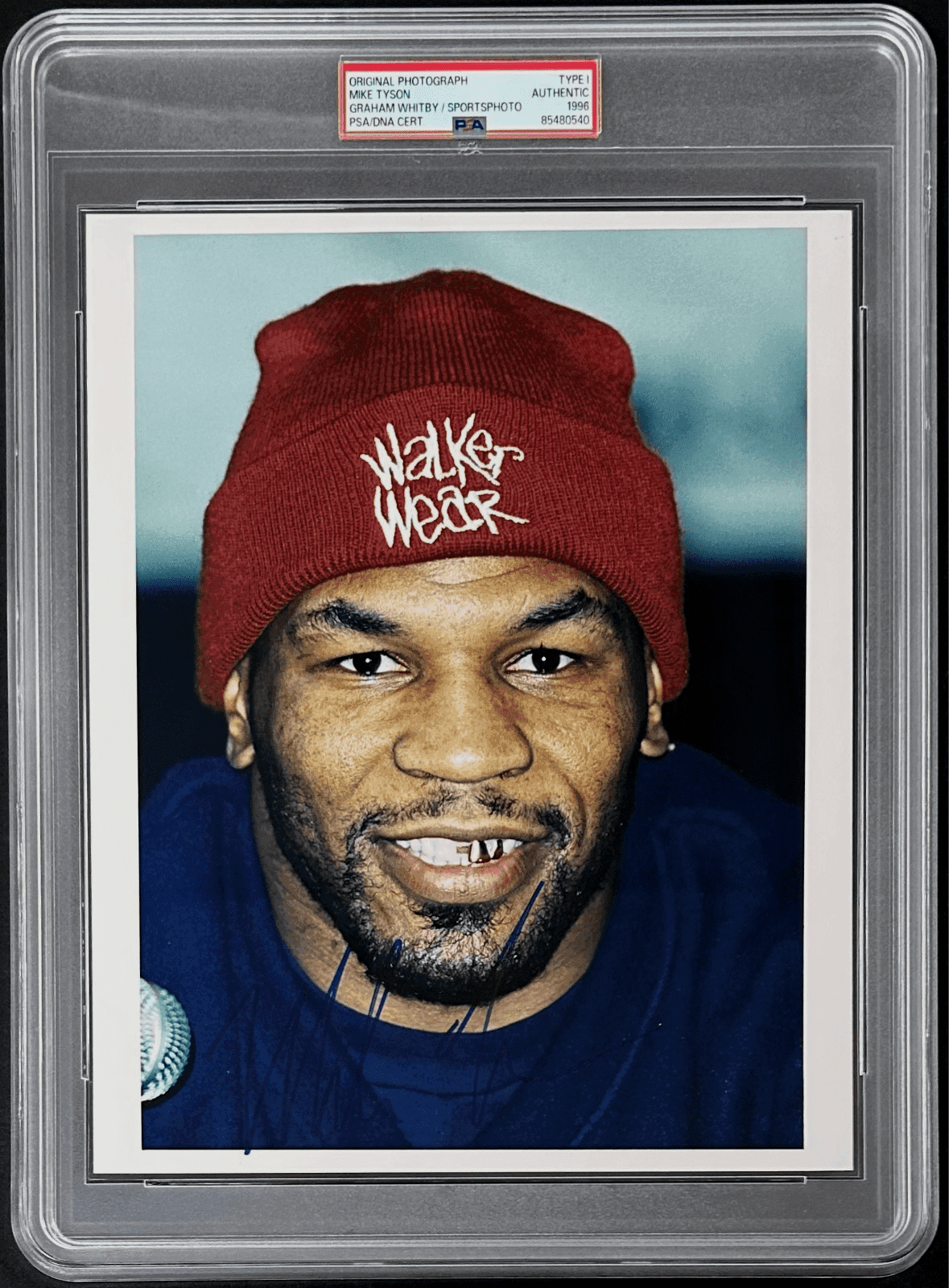 Mike Tyson Signed Original 1996 Type 1 Photograph PSA/DNA Graham Whitby Mike Tyson Photo 84429865, supplier stock photo