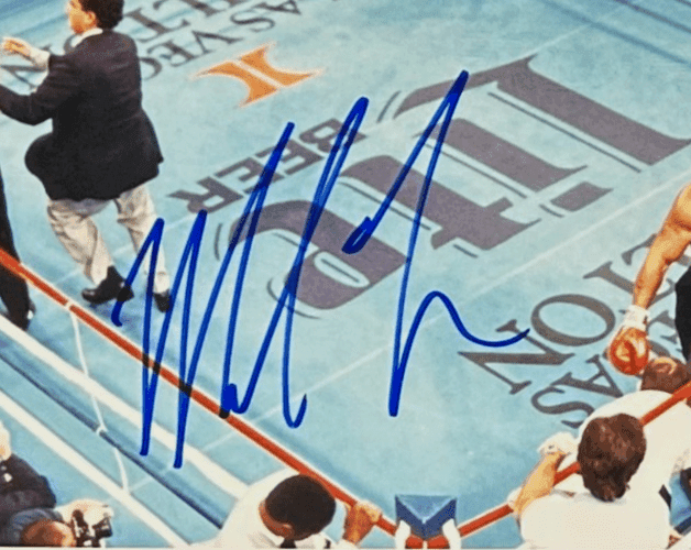 Mike Tyson Signed Original 1986 Type 1 Photo PSA/DNA 1st Championship vs Berbick Mike Tyson Photo mike-tyson-original-1986-type-1, view 3, supplier stock photo