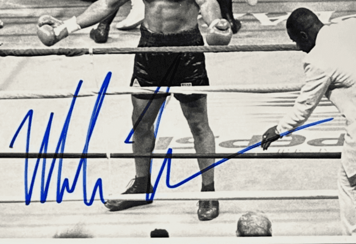Mike Tyson Signed Original Circa 1980’s Type 1 Photograph PSA/DNA Tom Casino Mike Tyson Photo mike-tyson-original-circa-1980s-type, view 3, supplier stock photo