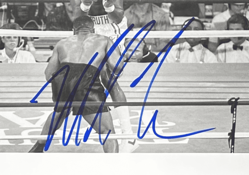 Mike Tyson Signed Original 1989 Type 1 Photograph PSA/DNA Tyson vs Williams 1 Mike Tyson Photo mike-tyson-original-1989-type-1, view 3, supplier stock photo