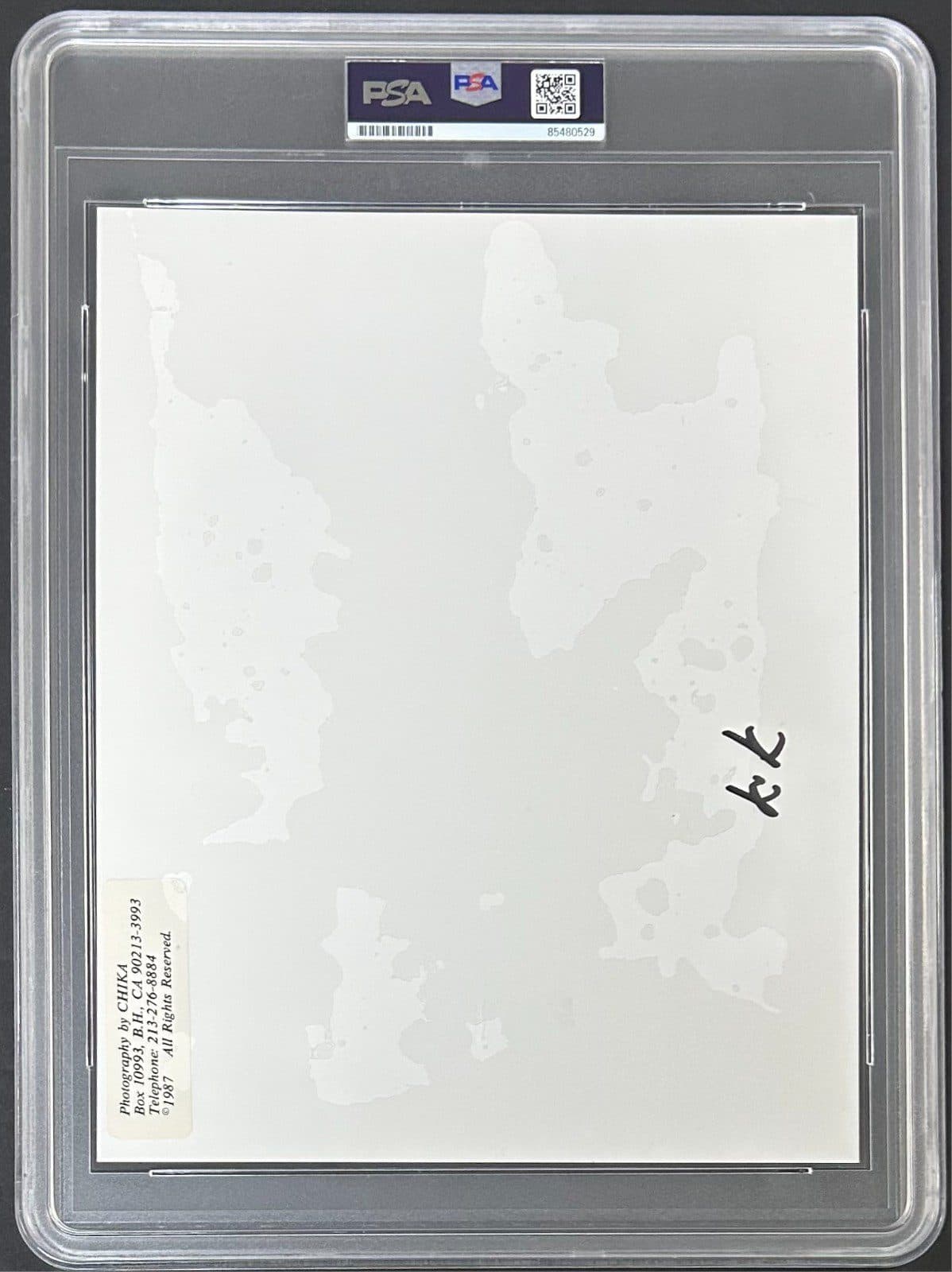 Mike Tyson Signed Original 1987 Type 1 Photograph PSA/DNA Tyson vs James Smith Mike Tyson Photo mike-tyson-original-1987-type-1, view 4, supplier stock photo