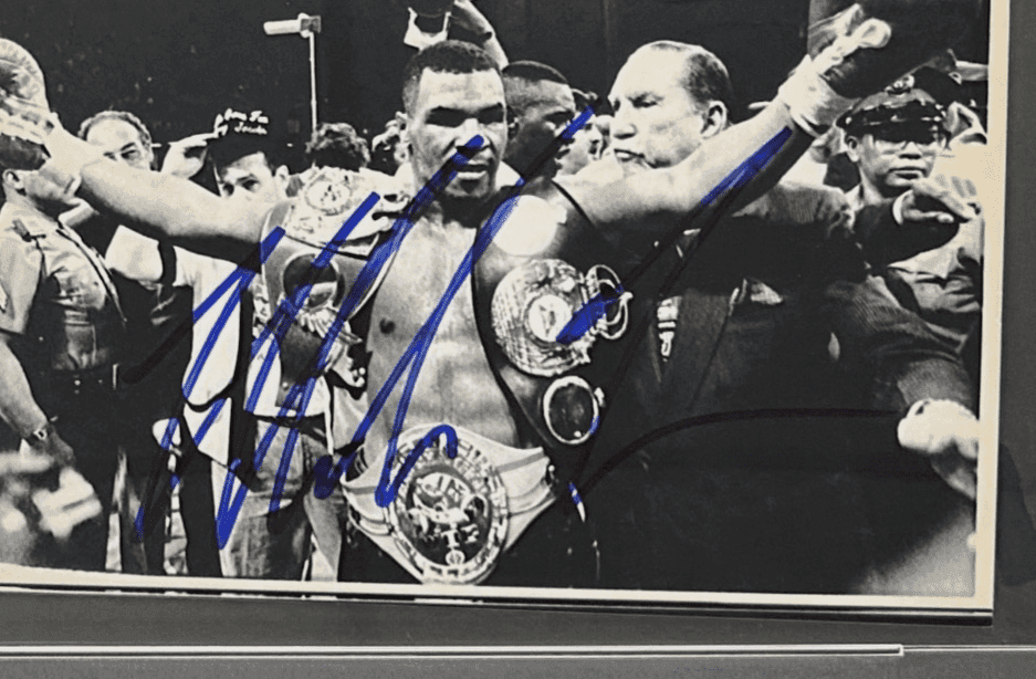 Mike Tyson Signed 1988 Type 3 Photograph PSA/DNA with Belts After Spinks Fight Mike Tyson Photo mike-tyson-1988-type-3-photograph, view 3, supplier stock photo