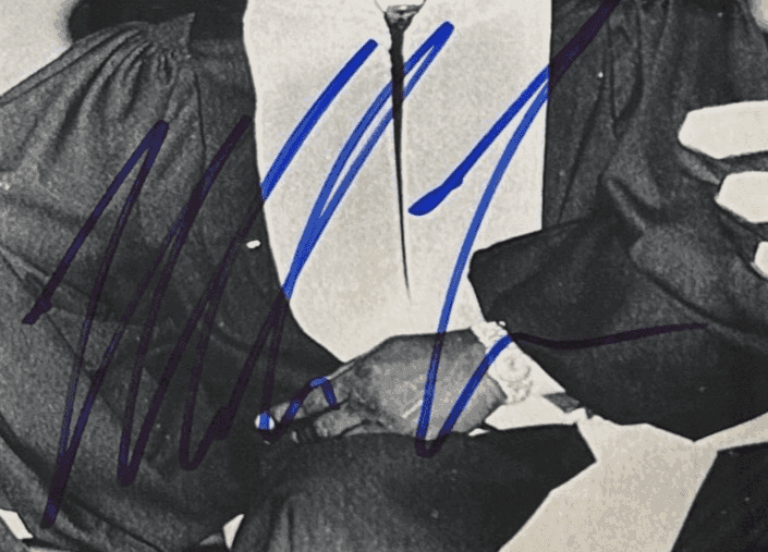 Mike Tyson Signed 1989 Type 3 Photograph PSA/DNA Honorary Doctorate Mike Tyson Photo mike-tyson-1989-type-3-photograph, view 3, supplier stock photo