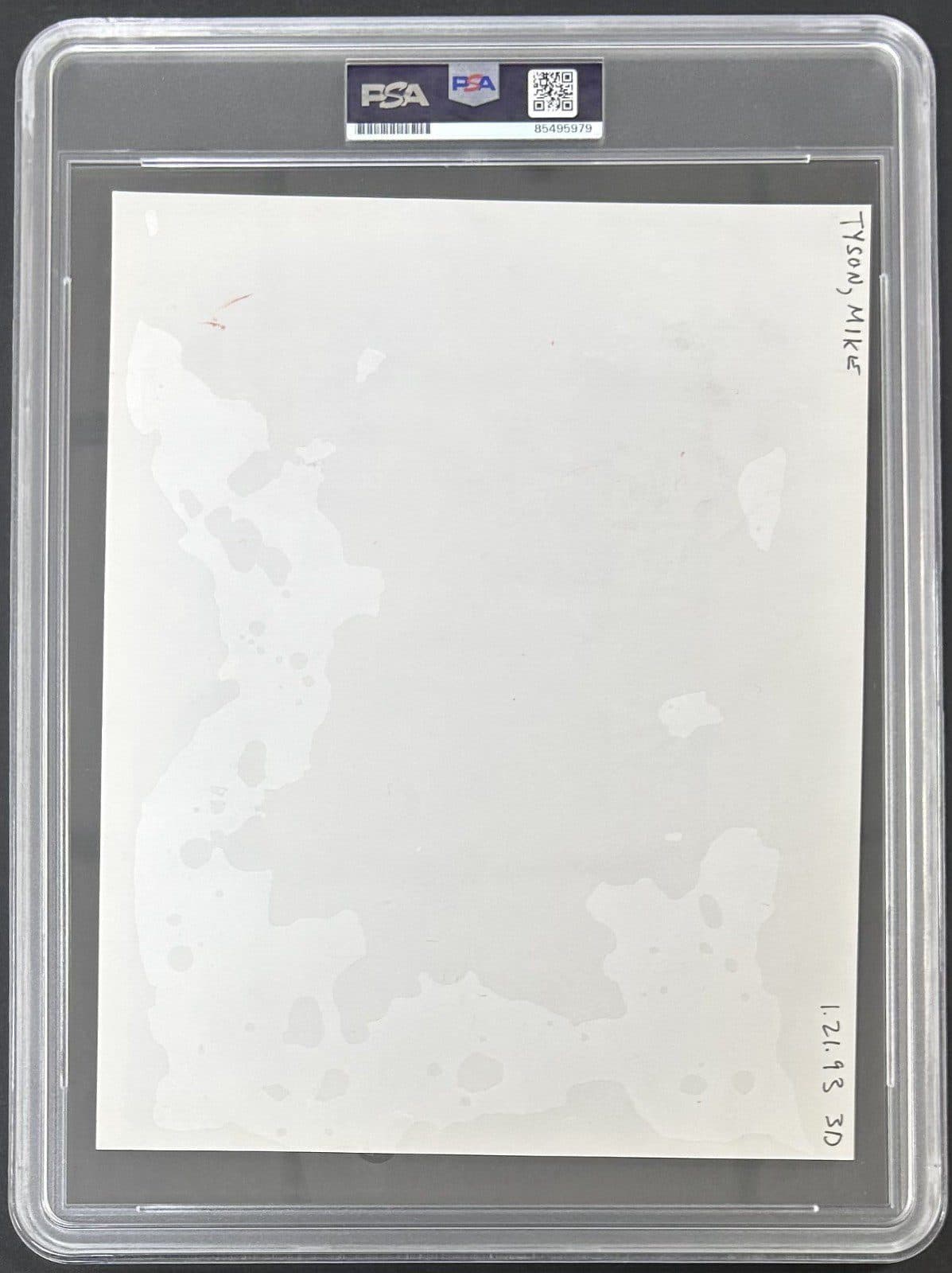 Mike Tyson Signed 1991 Type 3 Photograph PSA/DNA Weigh-In Fight With Stewart Mike Tyson Photo mike-tyson-1991-type-3-photograph, view 4, supplier stock photo