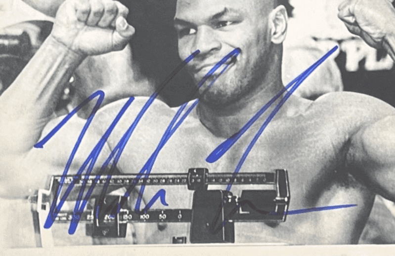 Mike Tyson Signed 1988 Type 3 Photograph PSA/DNA Weigh In Michael Spinks Fight Mike Tyson Photo mike-tyson-1988-type-3-photograph, view 3, supplier stock photo
