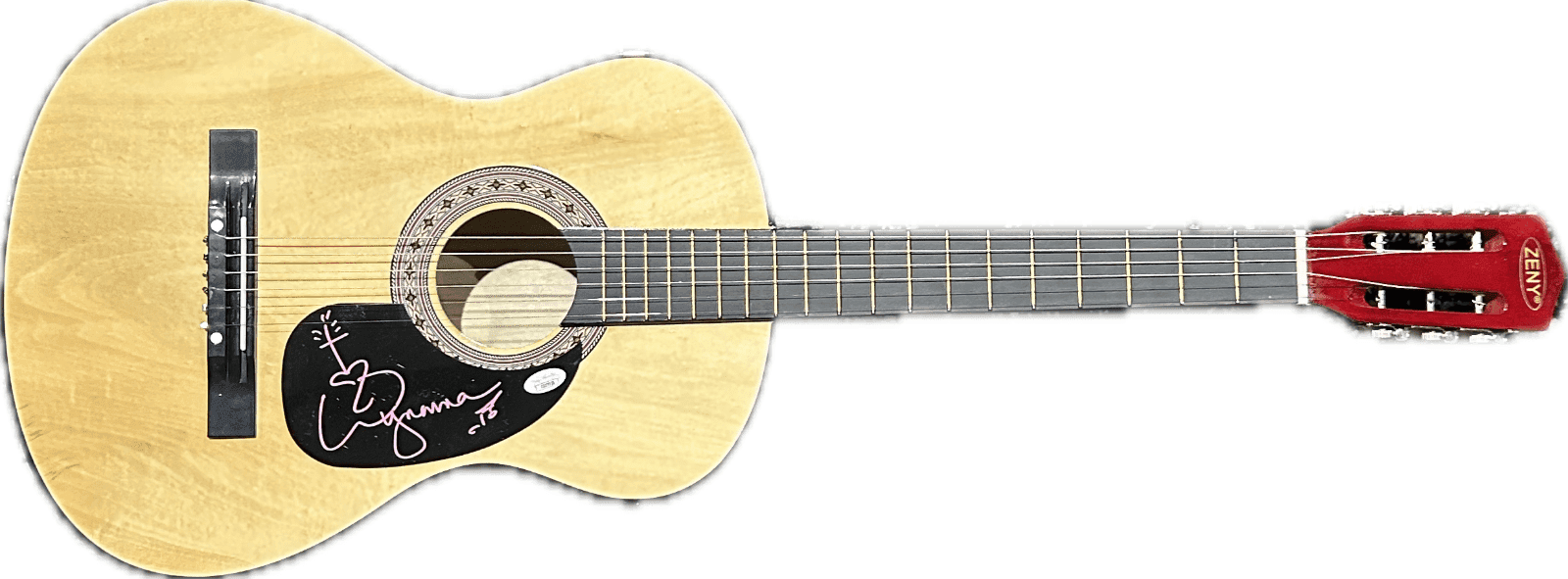 Wynonna Judd Signed Autographed Natural Acoustic 38 inch Guitar JSA CG07928 Wynonna Judd Other cg07928-wynonna-judd-natural-acoustic-38-inch, supplier stock photo