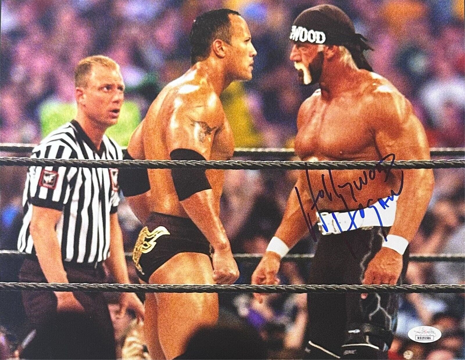 Hollywood Hulk Hogan Signed Autographed Photo 11×14 JSA Authenticated #23 Hulk Hogan Photo 11x14-hollywood-hulk-hogan-11-14-23, supplier stock photo