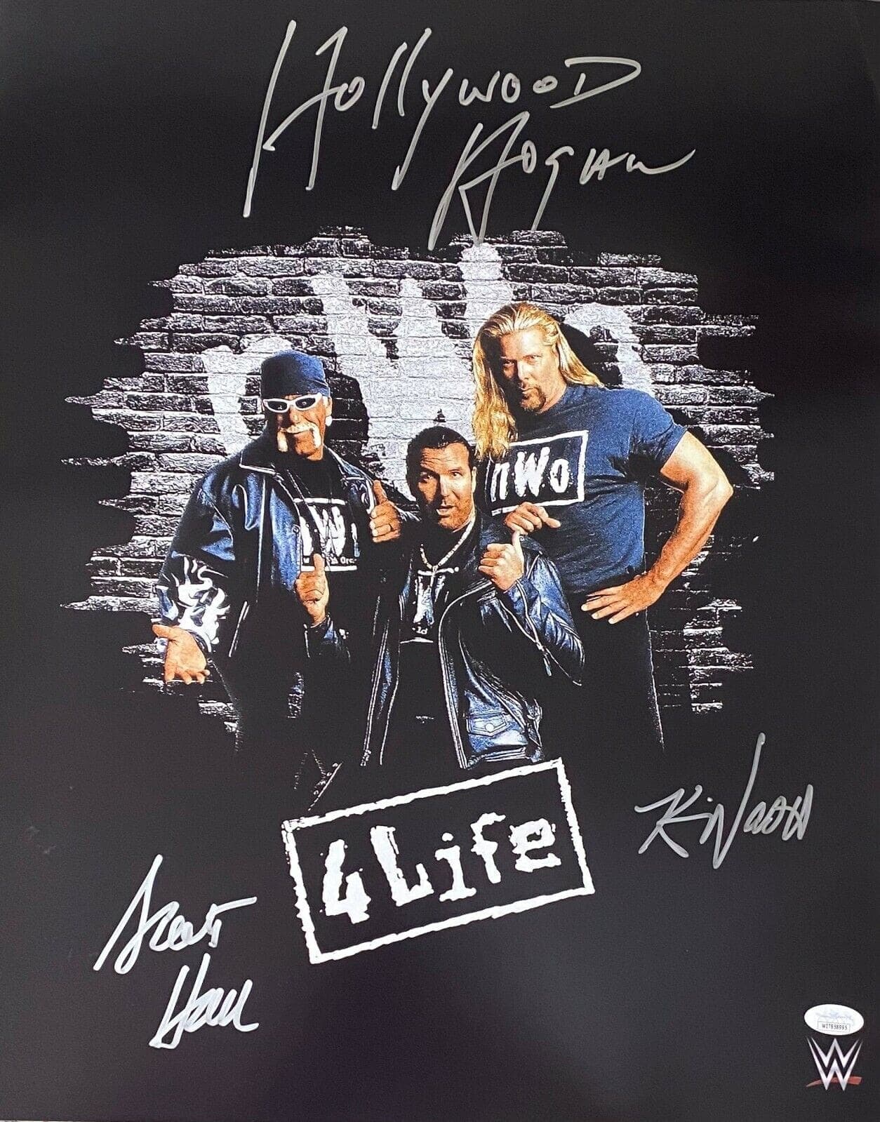 Hulk Hogan Kevin Nash Scott Hall Signed 16×20 JSA NWO WCW WWE 4 Life #3 Hulk Hogan Photo 16x20-hulk-hogan-kevin-nash-scott-hall, supplier stock photo