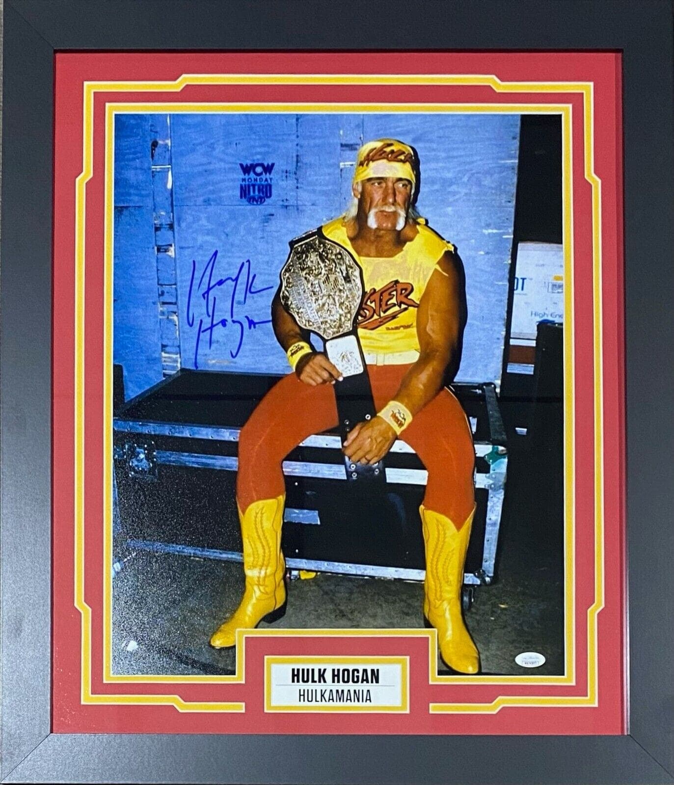 Hulk Hogan Signed Autographed Framed 16×20 Photo JSA Authenticated 1 Hulk Hogan Photo 16x20-hulk-hogan-framed-16-20-1, supplier stock photo