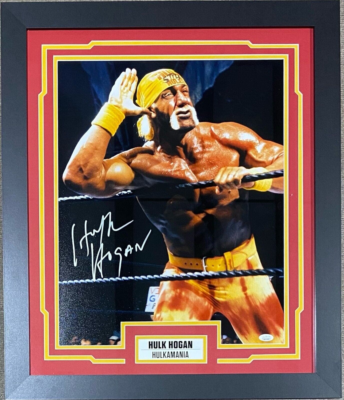 Hulk Hogan Signed Autographed Framed 16×20 Photo JSA Authenticated 2 Hulk Hogan Photo 16x20-hulk-hogan-framed-16-20-2, supplier stock photo