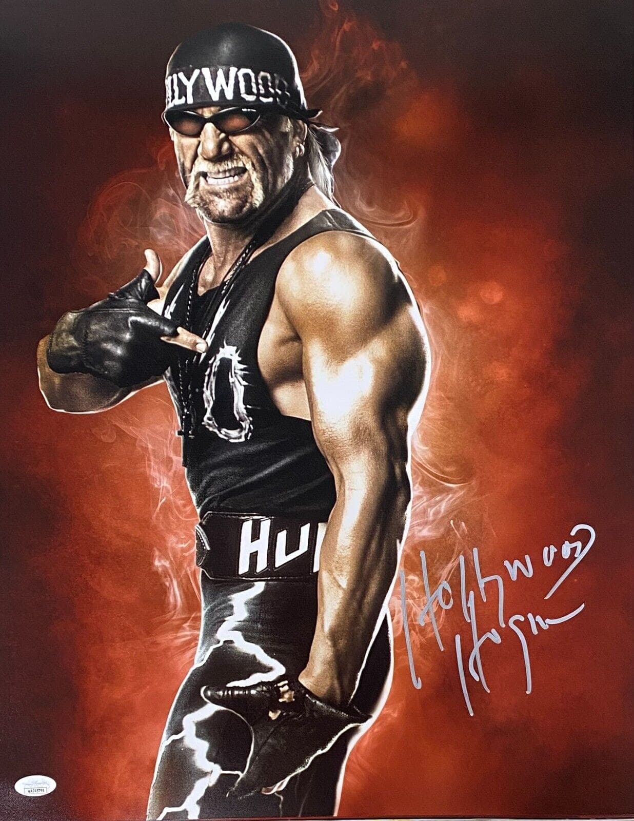 Hollywood Hulk Hogan Signed Autographed Photo 16×20 JSA Authenticated #9 Hulk Hogan Photo 16x20-hollywood-hulk-hogan-16-20-9, supplier stock photo