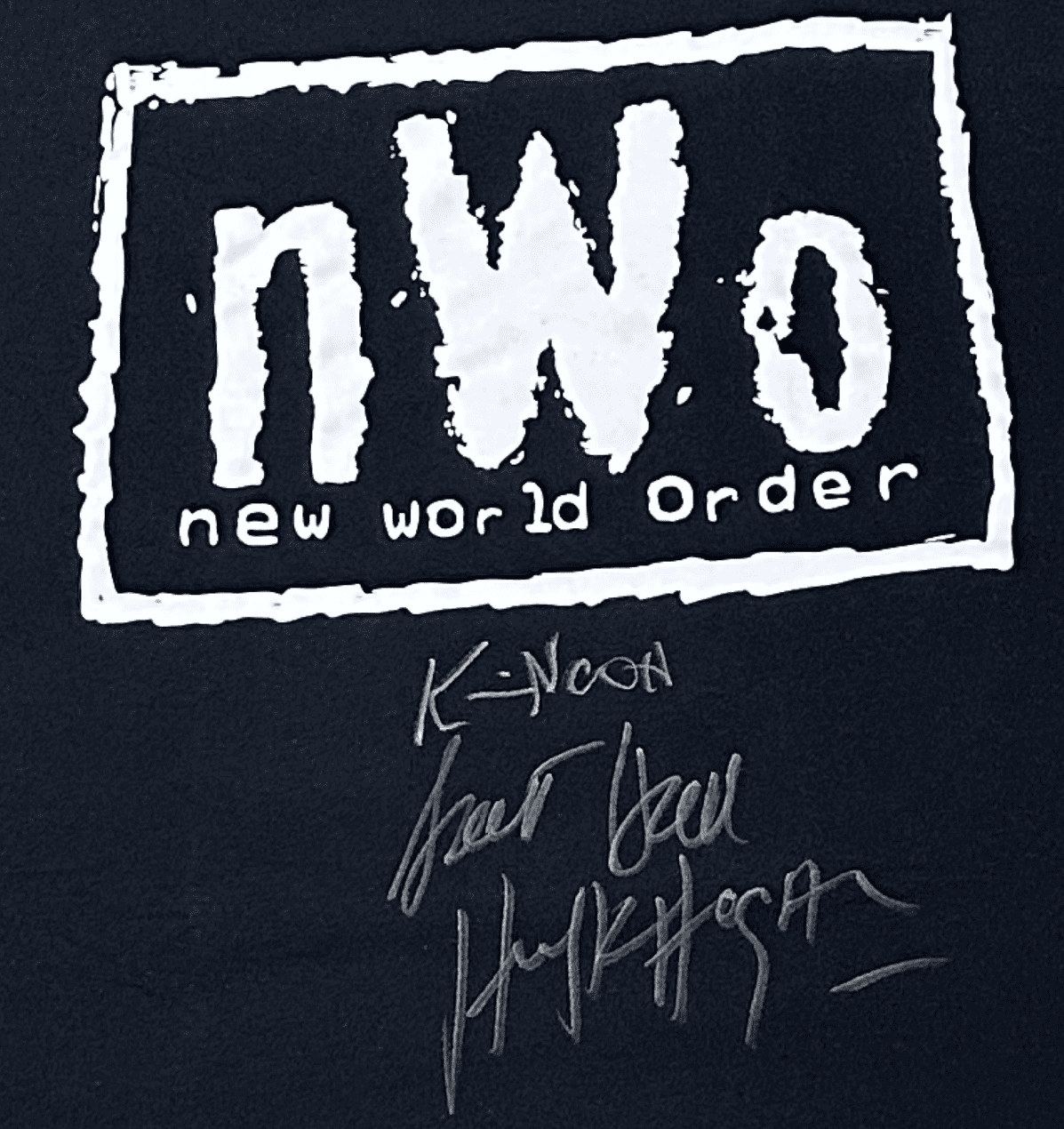 Hulk Hogan Kevin Nash Scott Hall Signed Autographed Black Shirt JSA Authen Hulk Hogan Other hulk-hogan-kevin-nash-scott-hall, view 2, supplier stock photo