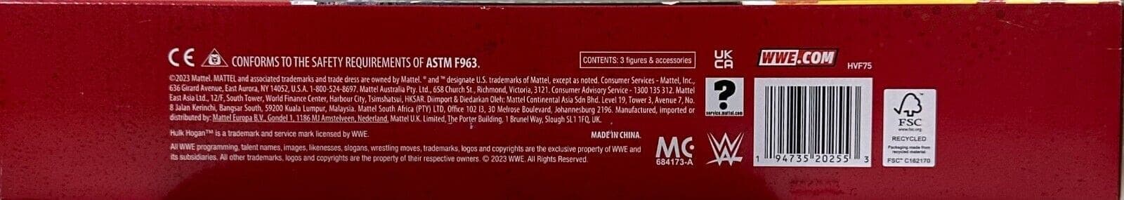 Hulk Hogan Signed Autographed Elite Collection Action Figure JSA Authentic RED Hulk Hogan Other hulk-hogan-elite-collection-action-figure, view 4, supplier stock photo