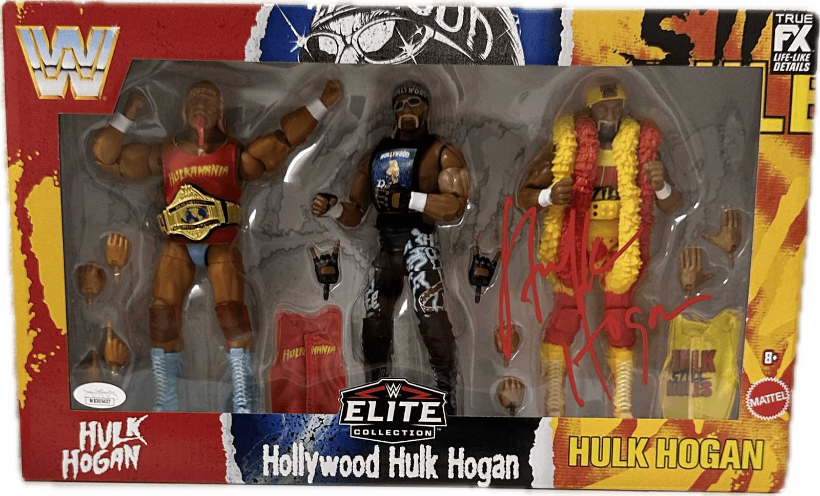 Hulk Hogan Signed Autographed Elite Collection Action Figure JSA Authentic RED Hulk Hogan Other hulk-hogan-elite-collection-action-figure, supplier stock photo
