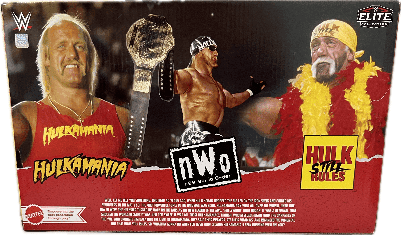 Hulk Hogan Signed Autographed Elite Collection Action Figure JSA Authentic RED Hulk Hogan Other hulk-hogan-elite-collection-action-figure, view 2, supplier stock photo