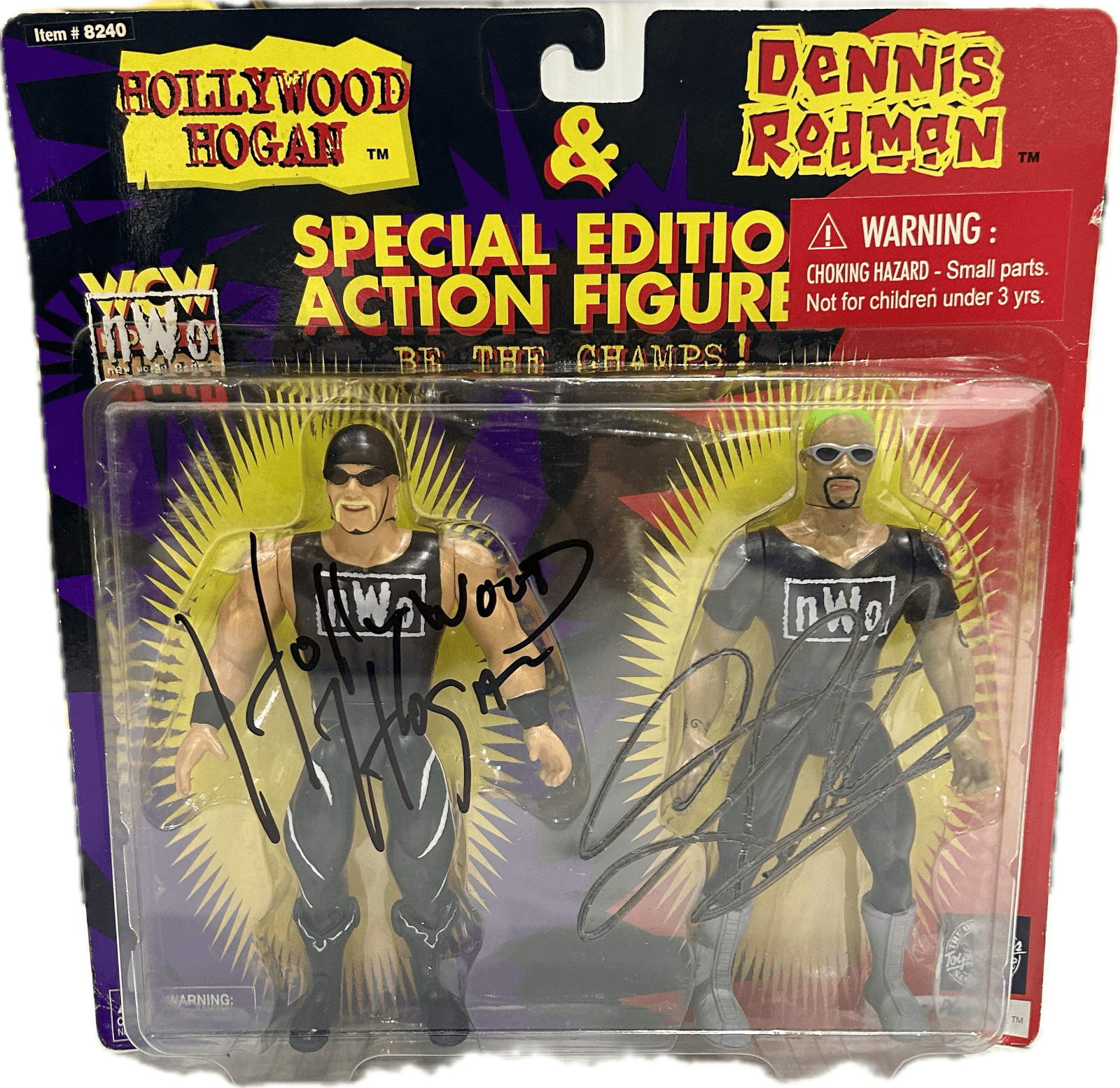 Hulk Hogan Dennis Rodman Signed NWO Action Figure JSA & Dennis Rodman Authen WCW Dennis Rodman Other hulk-hogan-dennis-rodman-nwo-action, supplier stock photo