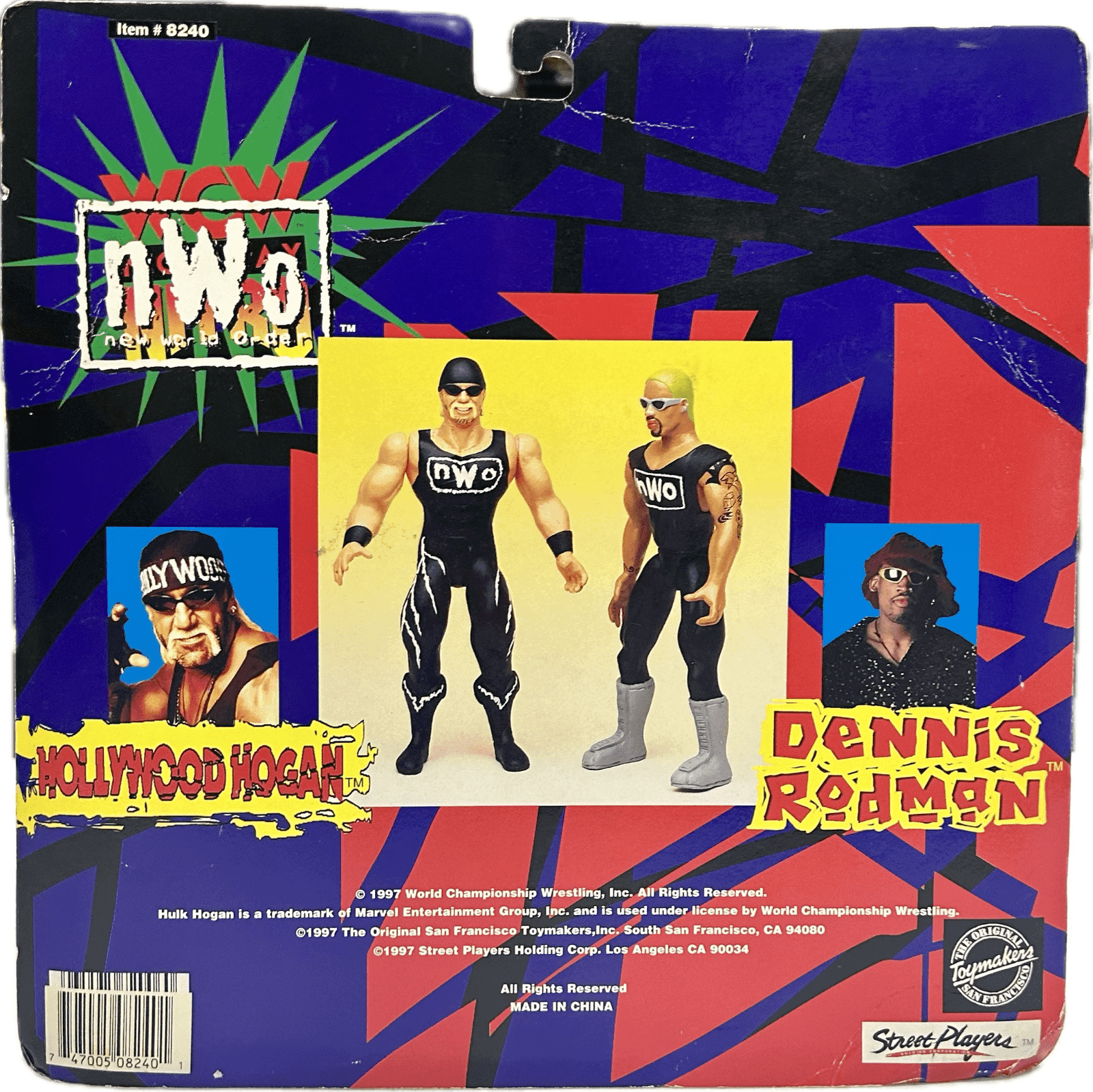 Hulk Hogan Dennis Rodman Signed NWO Action Figure JSA & Dennis Rodman Authen WCW Dennis Rodman Other hulk-hogan-dennis-rodman-nwo-action, view 2, supplier stock photo