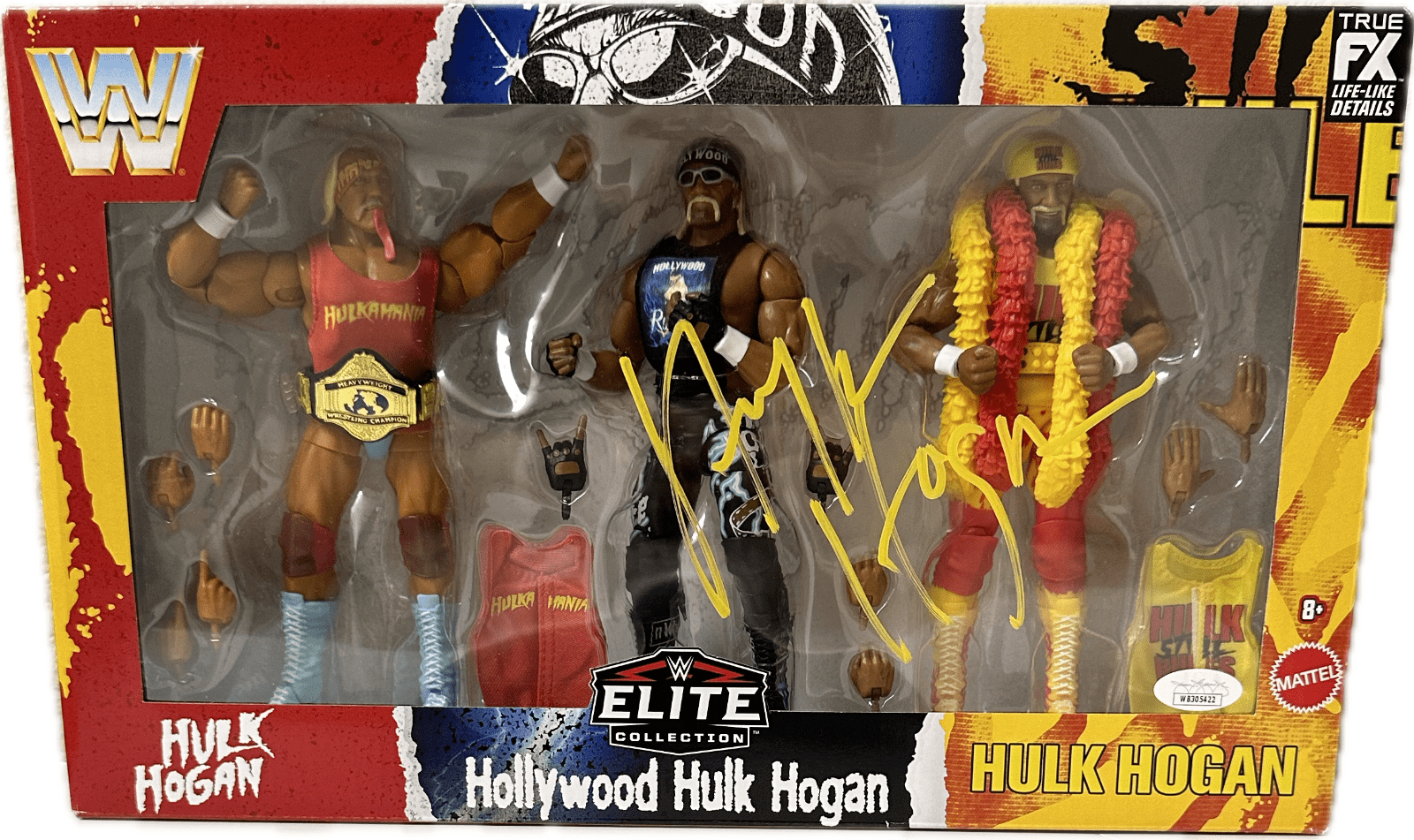 Hulk Hogan Signed Autographed Elite Collection Action Figure JSA Authentic YELL Hulk Hogan Other hulk-hogan-elite-collection-action-figure, supplier stock photo