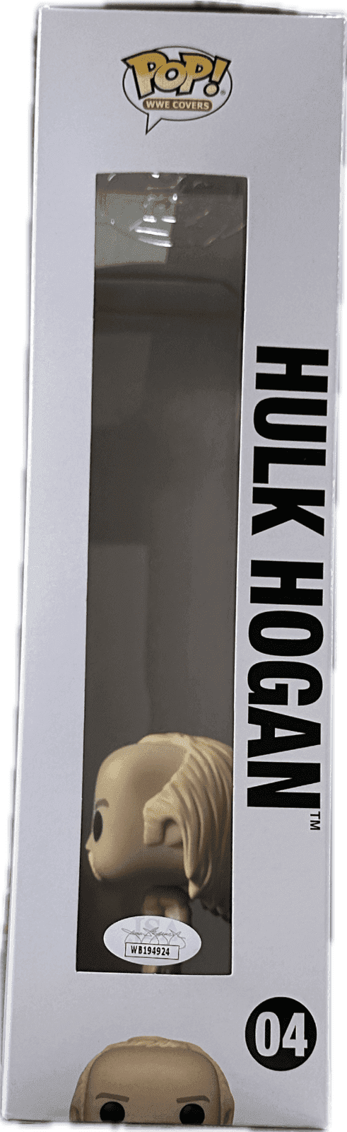 Hulk Hogan Signed WrstleMania III Pop Covers #04 Funko Pop! JSA Authenticated Hulk Hogan Other hulk-hogan-wrstlemania-iii-pop-covers, view 7, supplier stock photo