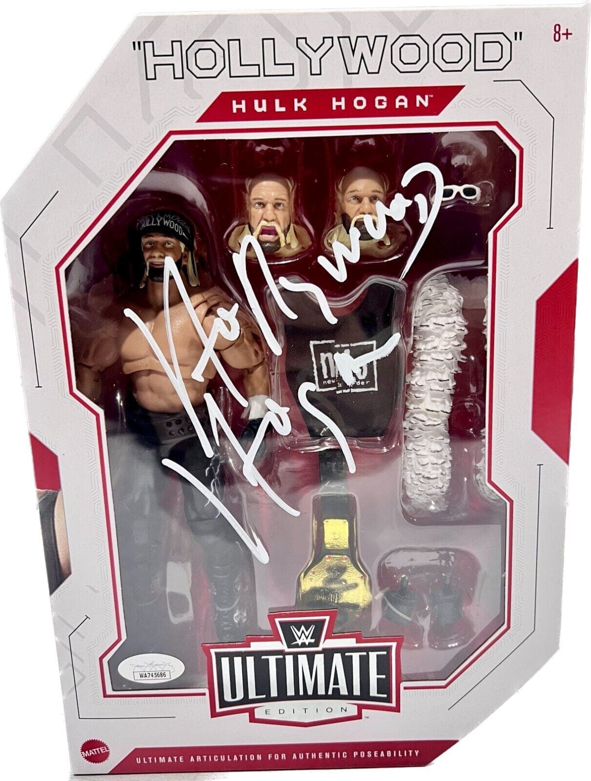Hollywood Hulk Hogan Signed Autographed Ultimate Action Figure JSA Authenticated Hulk Hogan Other hollywood-hulk-hogan-ultimate-action-figure, supplier stock photo