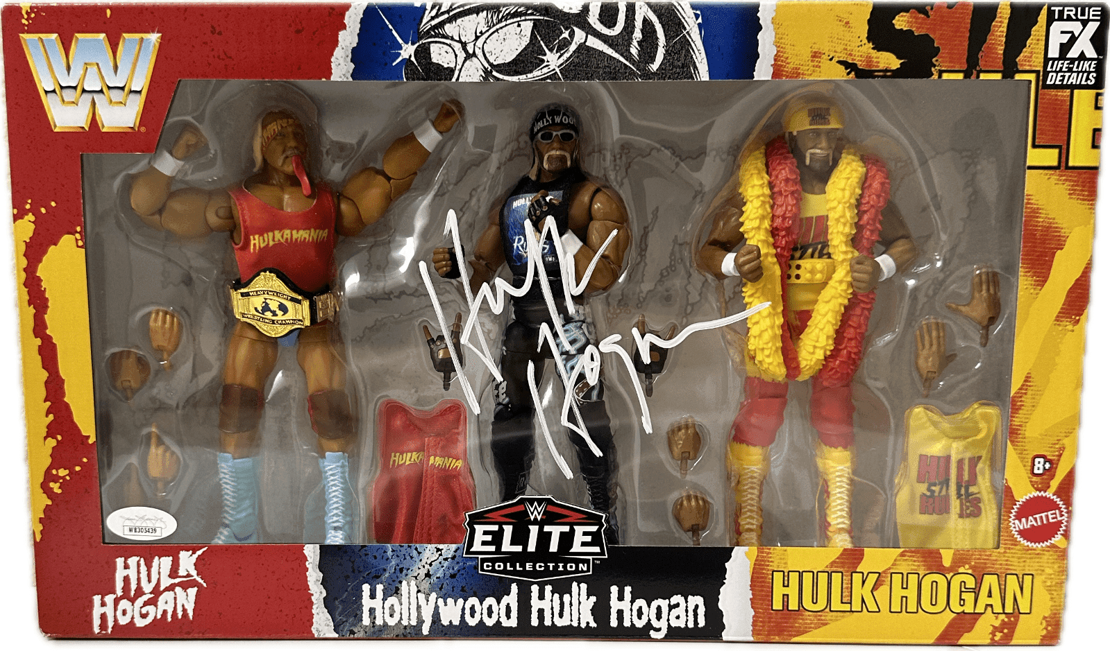 Hulk Hogan Signed Autographed Elite Collection Action Figure JSA Authentic WHITE Hulk Hogan Other hulk-hogan-elite-collection-action-figure, supplier stock photo