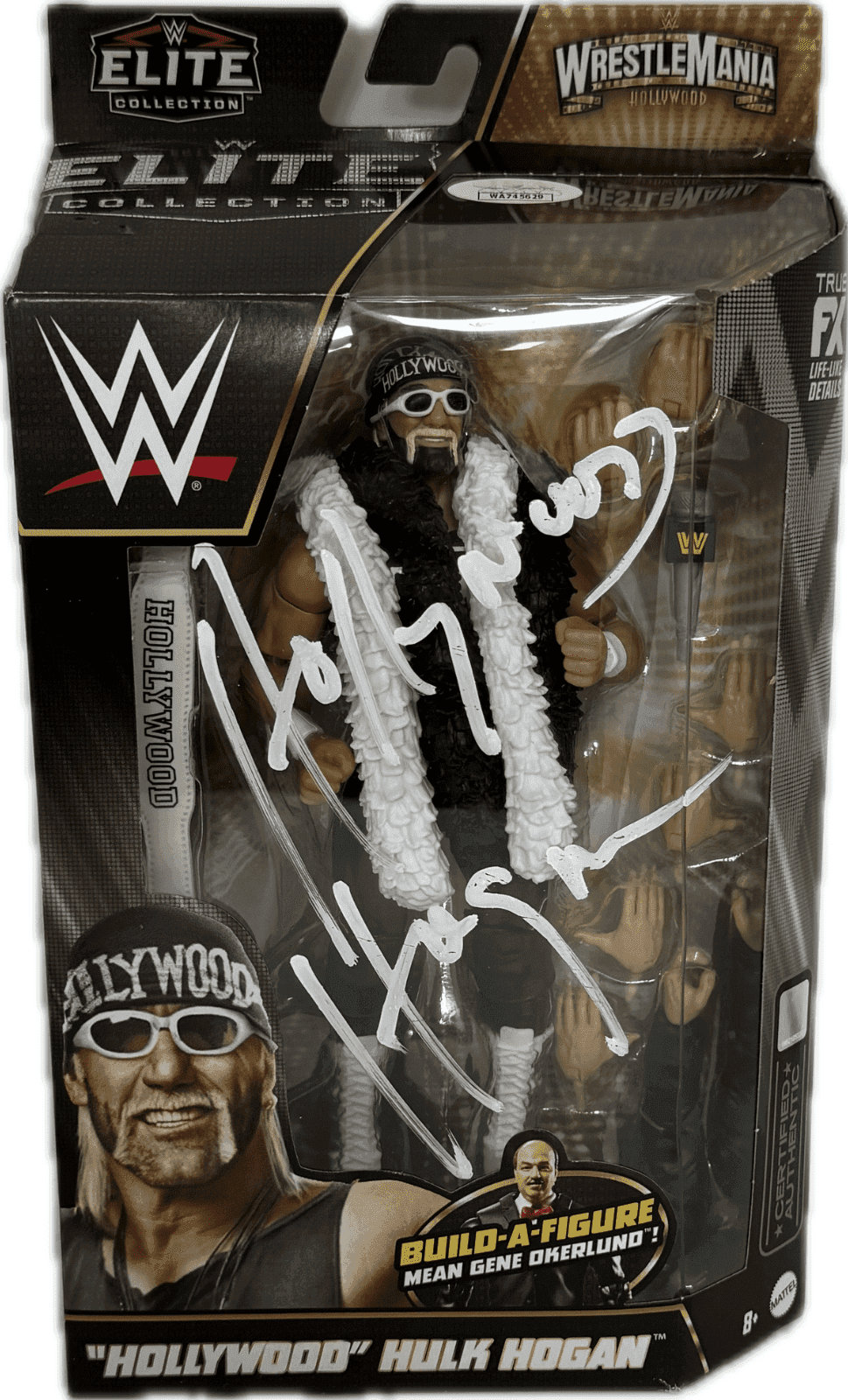 Hollywood Hulk Hogan Signed Elite Collection WrestleMania Action Figure JSA Hulk Hogan Other hollywood-hulk-hogan-elite-collection, supplier stock photo