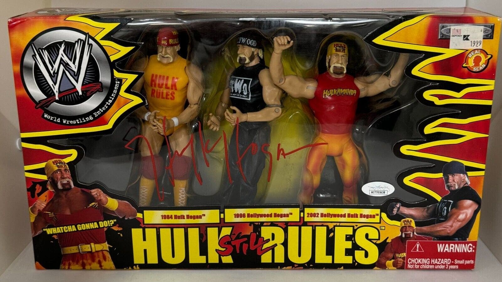 Hulk Hogan Signed Autographed Hulk Still Rules Action Figure JSA Authenticated Hulk Hogan Other hulk-hogan-still-rules-action-figure, supplier stock photo