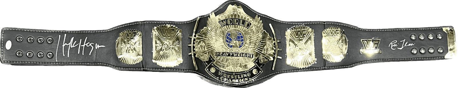Hulk Hogan Ric Flair Signed Autographed Black & Gold Belt JSA Authentic Hulk Hogan Other hulk-hogan-ric-flair-black-gold, supplier stock photo