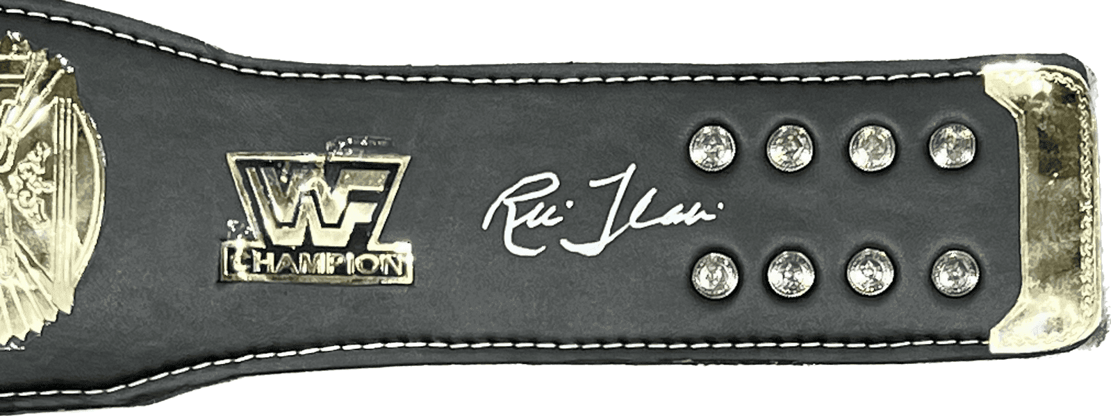 Hulk Hogan Ric Flair Signed Autographed Black & Gold Belt JSA Authentic Hulk Hogan Other hulk-hogan-ric-flair-black-gold, view 3, supplier stock photo