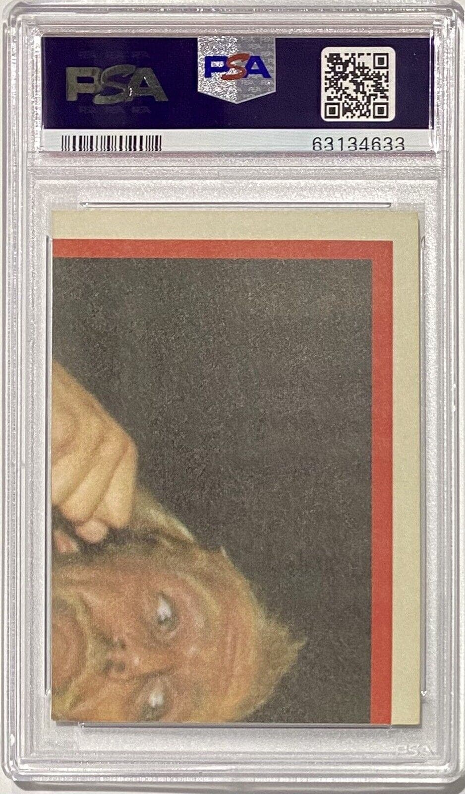 Hulk Hogan 1985 Topps WWF Sticker #9 PSA/DNA Cert Authentic Auto 10 Hulk Hogan Card 1985-topps-wwf-sticker-9-cert, view 2, supplier stock photo