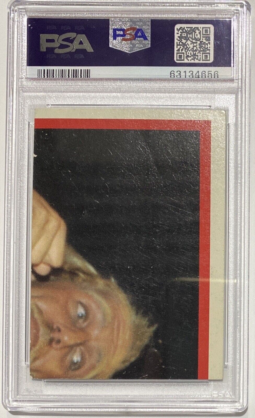 Hulk Hogan 1985 Topps WWF Sticker #16 PSA/DNA Cert Authentic Auto 10 Hulk Hogan Card 1985-topps-wwf-sticker-16-cert, view 2, supplier stock photo