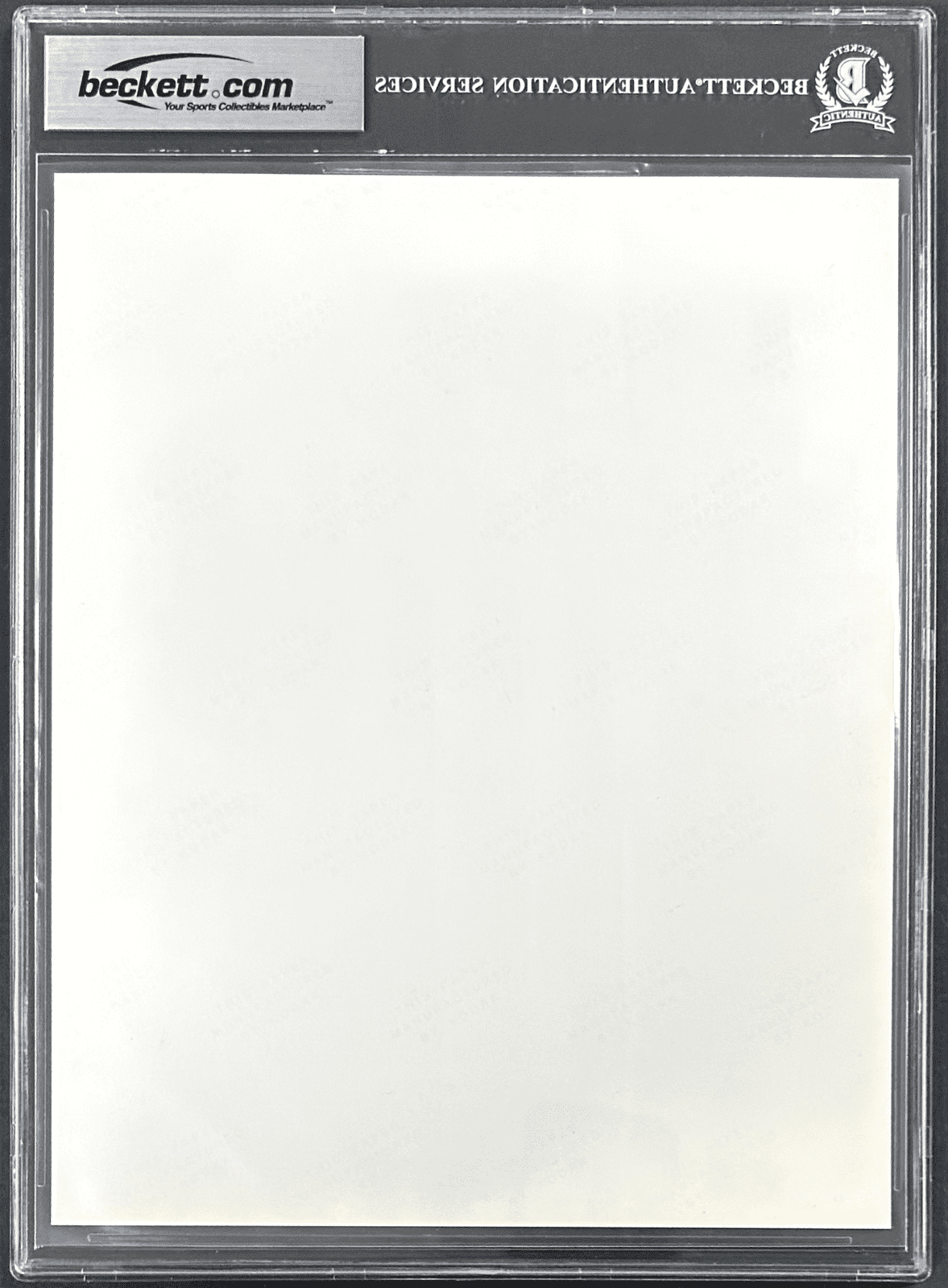 Hulk Hogan Signed Slabbed WWF WM VII Promo 8×10 Photo Beckett Auto 10 17086867 Hulk Hogan Card 8x10-17086867, view 2, supplier stock photo