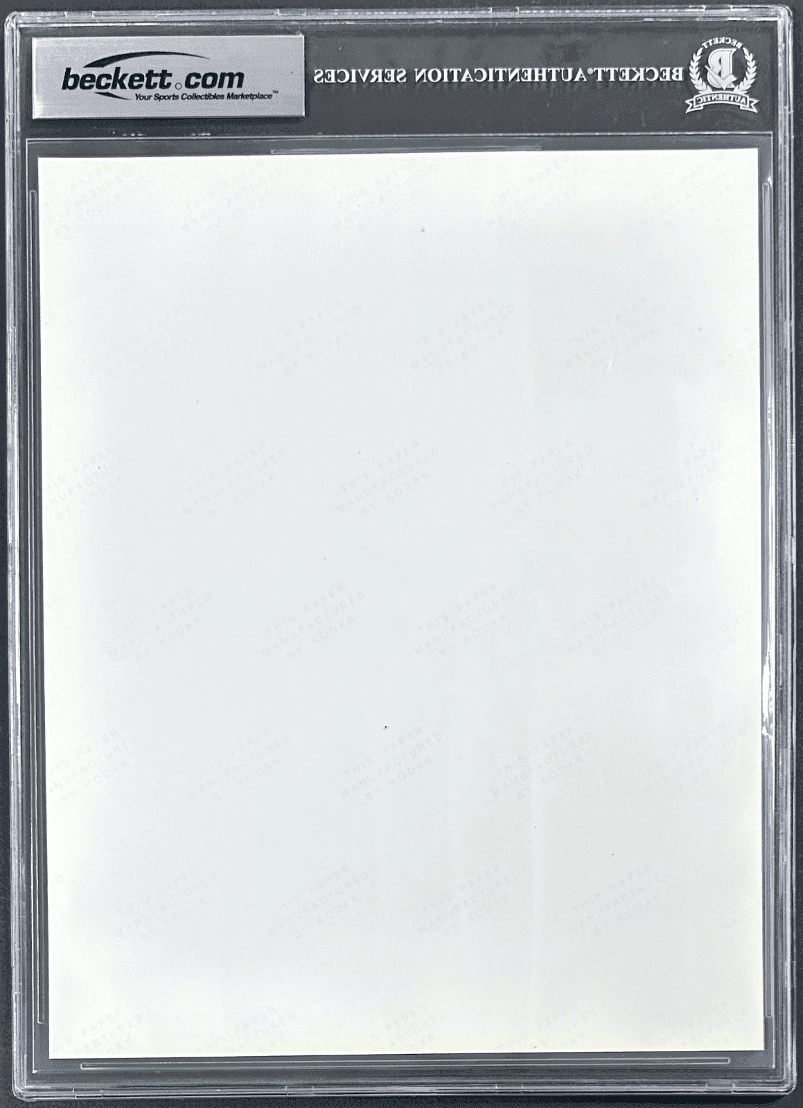 Hulk Hogan Signed Slabbed WWF WM VII Promo 8×10 Photo Beckett Auto 10 17086868 Hulk Hogan Card 8x10-17086868, view 3, supplier stock photo