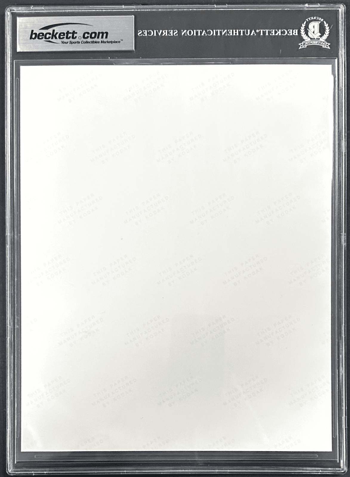 Hulk Hogan Signed Slabbed WWF WM VI Promo 8×10 Photo Beckett Auto 10 17086869 Hulk Hogan Card 8x10-17086869, view 2, supplier stock photo