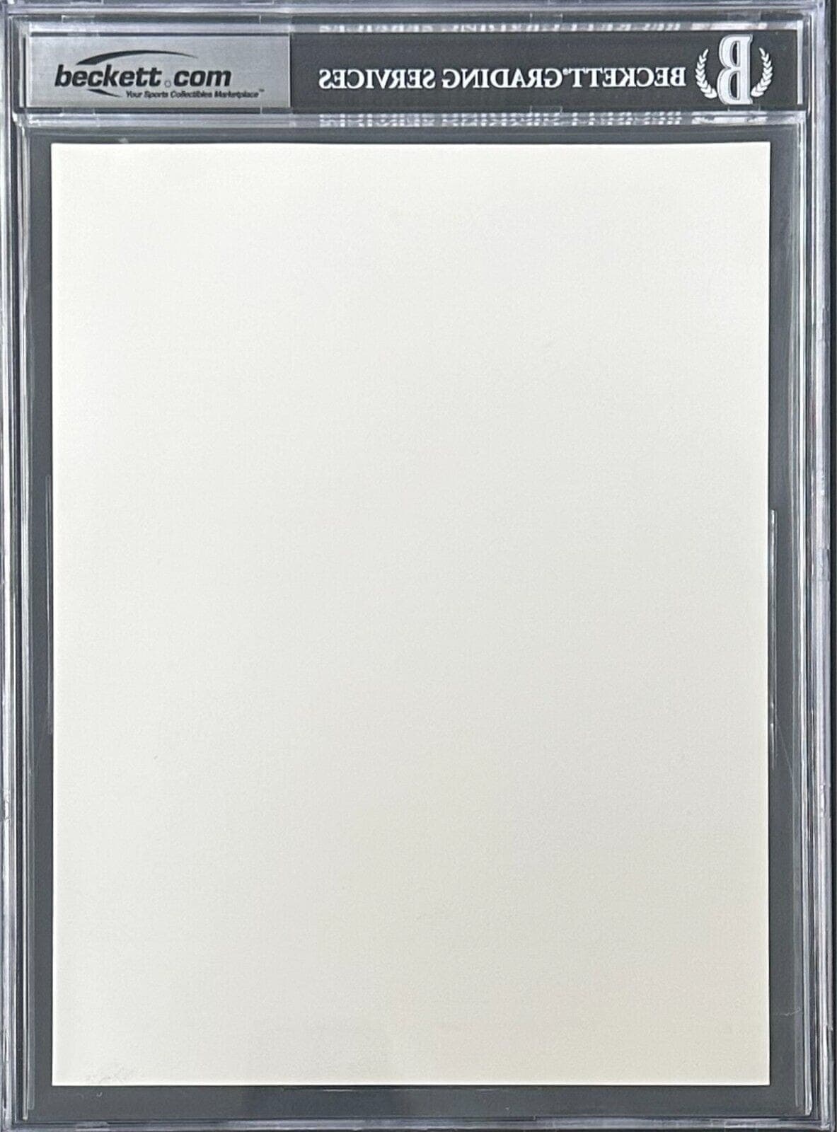 Hulk Hogan Signed Slabbed 1990 WWF Promo 8×10 Photo Beckett 17086873 Hulk Hogan Card 8x10-17086873, view 2, supplier stock photo