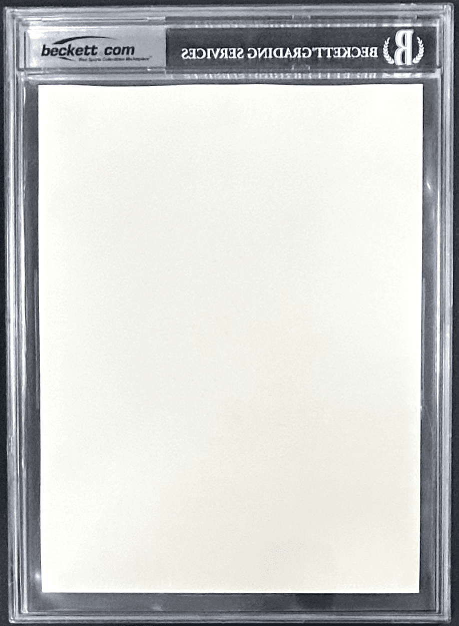 Hulk Hogan Signed Slabbed WWF 1991 Promo 8×10 Photo Beckett Auto 10 17086872 Hulk Hogan Card 8x10-17086872, view 2, supplier stock photo