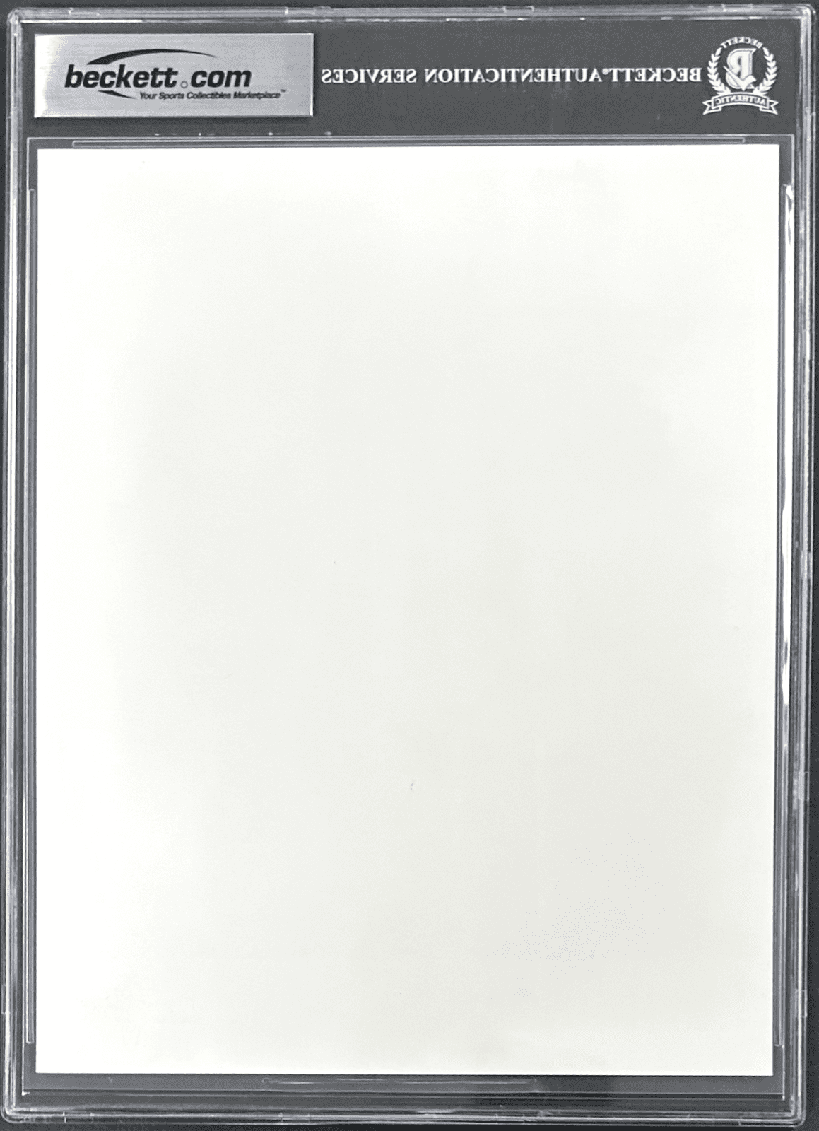 Hulk Hogan Signed Slabbed WCW Promo 8×10 Photo Beckett Auto 10 17086874 Hulk Hogan Card 8x10-17086874, view 2, supplier stock photo