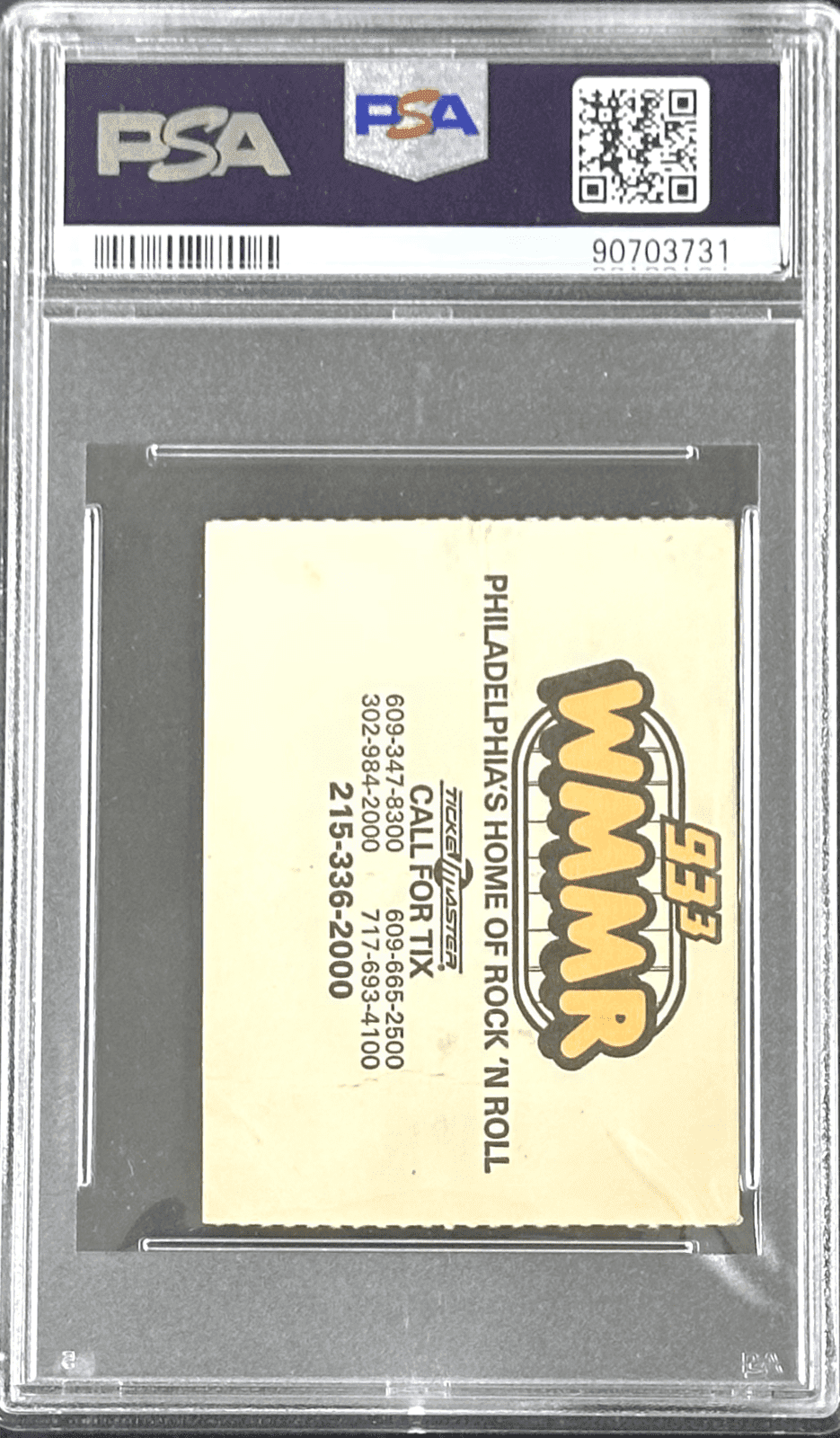 Hulk Hogan Def Mr. Perfect for The Title Signed 1990 WWF Ticket Stub PSA PR 1 Hulk Hogan Ticket Stub hulk-hogan-def-mr-perfect-title, view 3, supplier stock photo