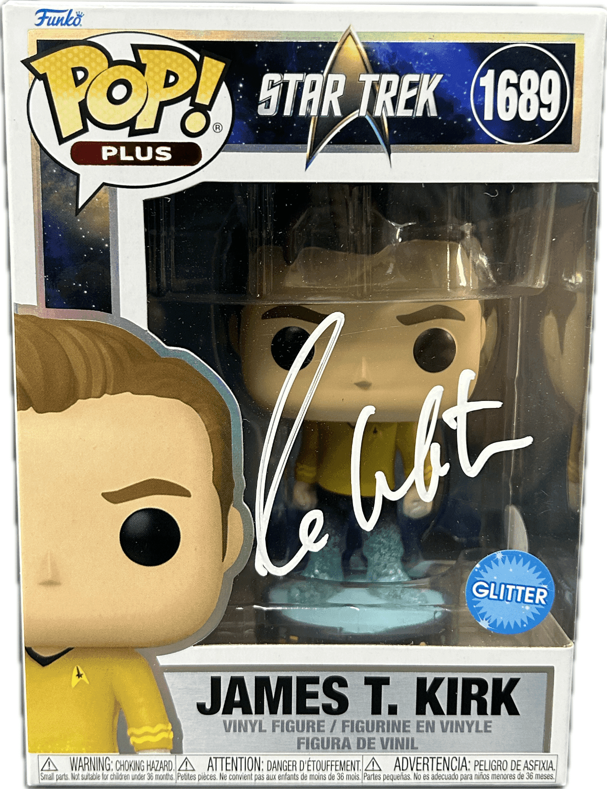 William Shatner Signed Funko POP 1689 JSA James T. Kirk Star Trek WB971086 William Shatner Other wb971086, supplier stock photo