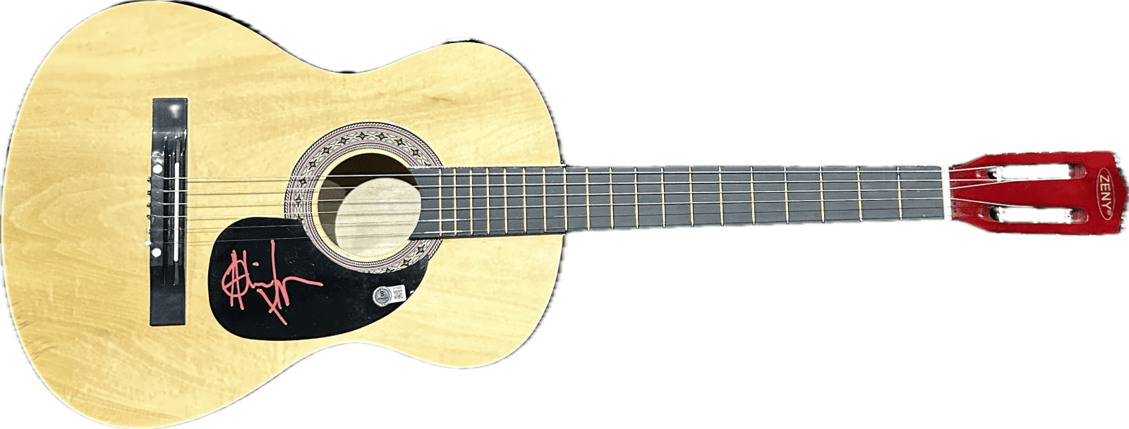 Al Jourgensen Signed Natural Acoustic 38 inch Guitar Beckett BT70833 Al Jourgensen Other bt70833-al-jourgensen-natural-acoustic-38-inch, supplier stock photo