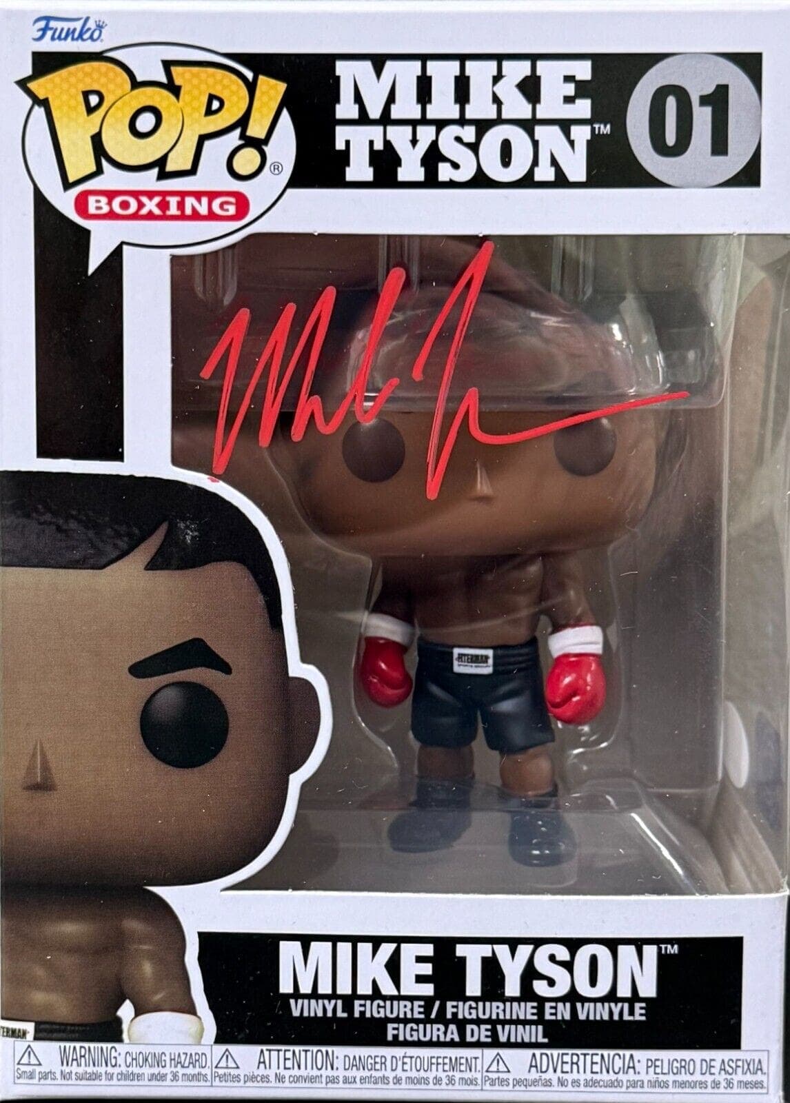 Mike Tyson Signed Funko POP Figure JSA & Tyson Exclusive Hologram Red Mike Tyson Other mike-tyson-funko-pop-figure-hologram, supplier stock photo