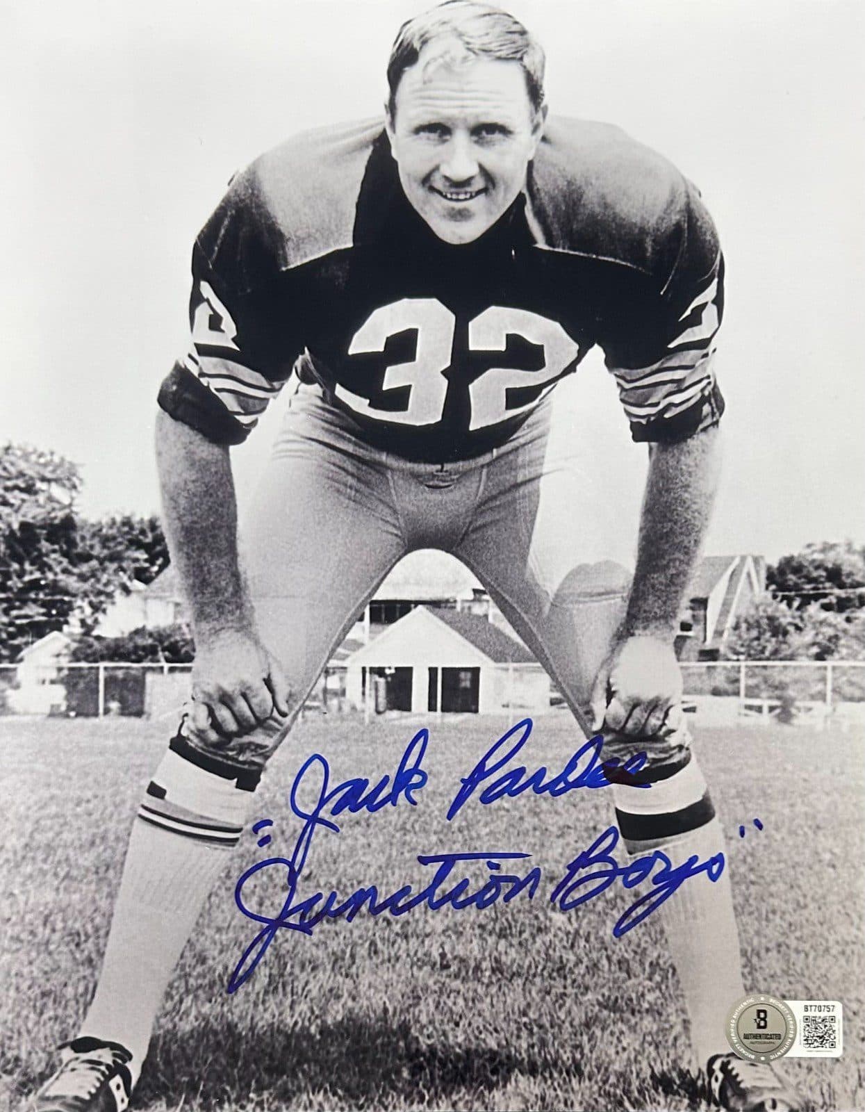 Jack Pardee Signed 8×10 Photo Beckett Washington Redskins #1 “Junction Boys” Jack Pardee Photo 8x10-jack-pardee-8-10-redskins-1, Washington Commanders, supplier stock photo