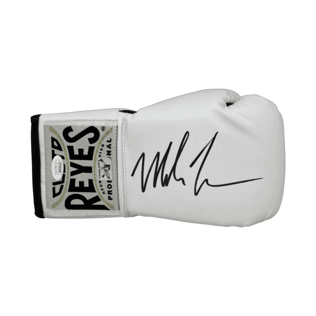 Mike Tyson Signed Right White Cleto Reyes Glove JSA & Mike Tyson Hologram Mike Tyson Glove mike-tyson-right-white-cleto-reyes, supplier stock photo