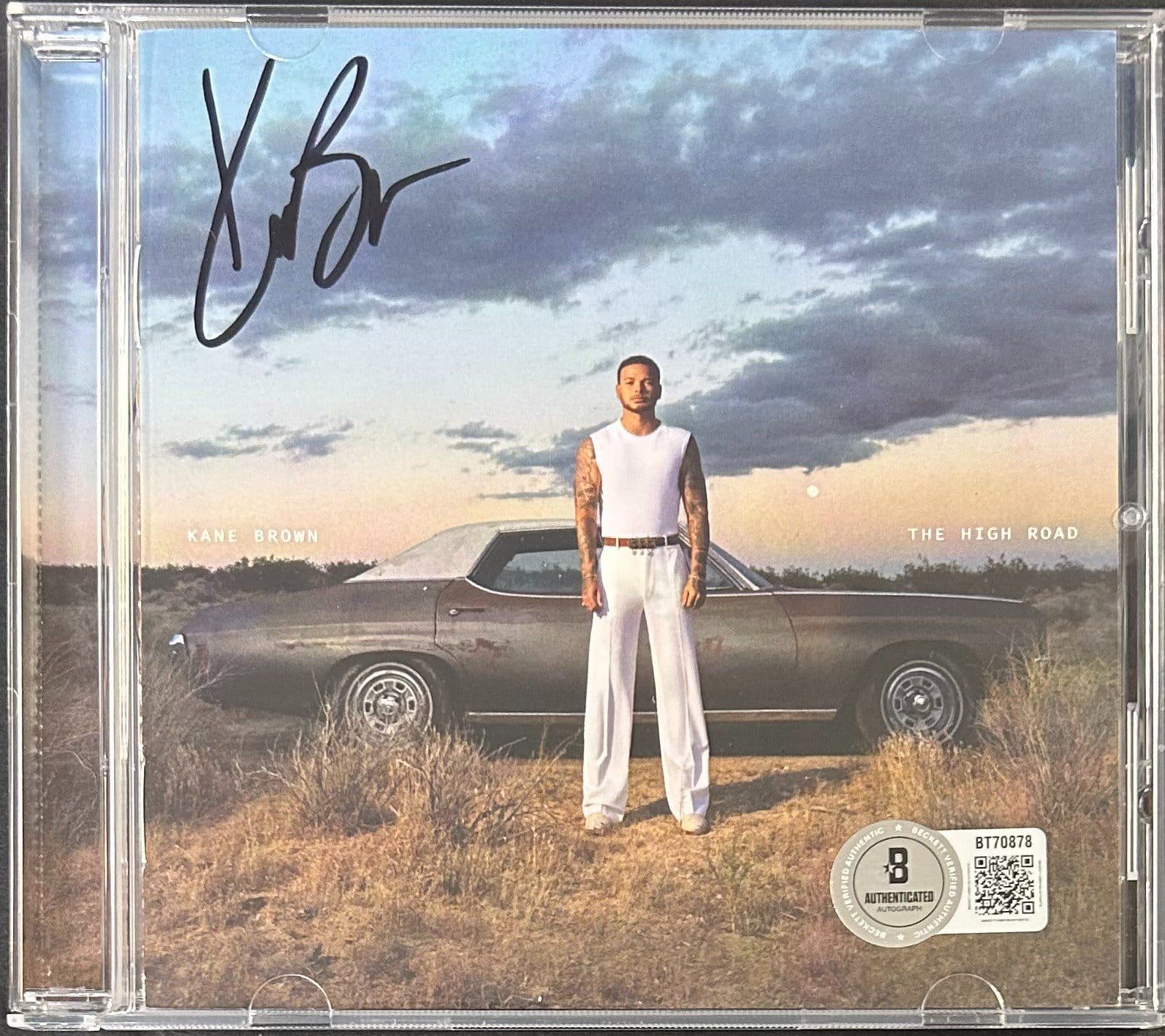 Kane Brown Signed Autographed The High Road CD Booklet Beckett Authentic BT70878 Kane Brown Other bt70878-kane-brown-high-road-cd-booklet, supplier stock photo