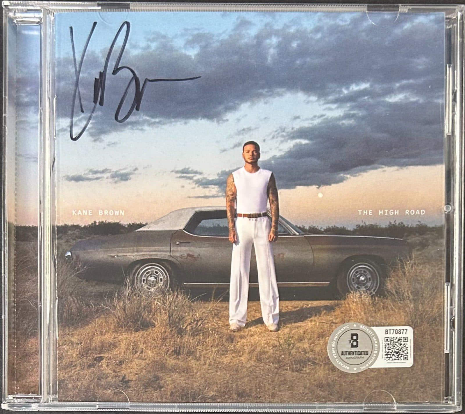 Kane Brown Signed Autographed The High Road CD Booklet Beckett Authentic BT70877 Kane Brown Other bt70877-kane-brown-high-road-cd-booklet, supplier stock photo