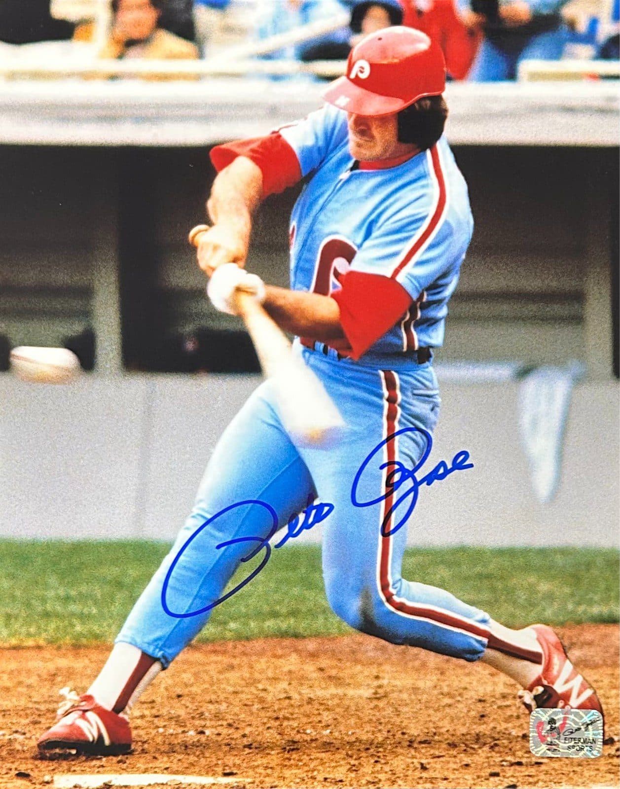 Pete Rose Signed Autographed 8×10 Photo Pete Rose Exclusive Hologram Phillies 16 Pete Rose Photo 8x10-pete-rose-8-10-hologram-16, Philadelphia Phillies, supplier stock photo