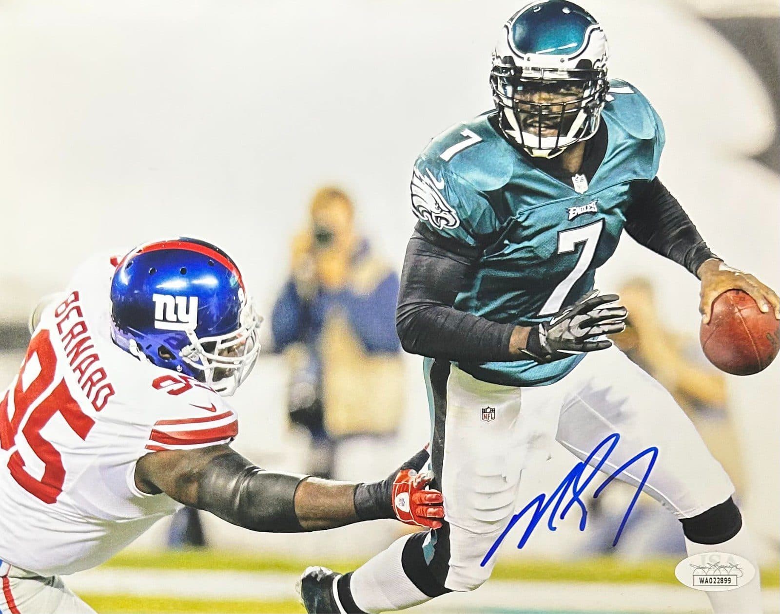 Michael Mike Vick Signed Autographed 8×10 Photo JSA Auth Philadelphia Eagles #2 Michael Vick Photo 8x10-michael-mike-vick-8-10-auth, Philadelphia Eagles, supplier stock photo