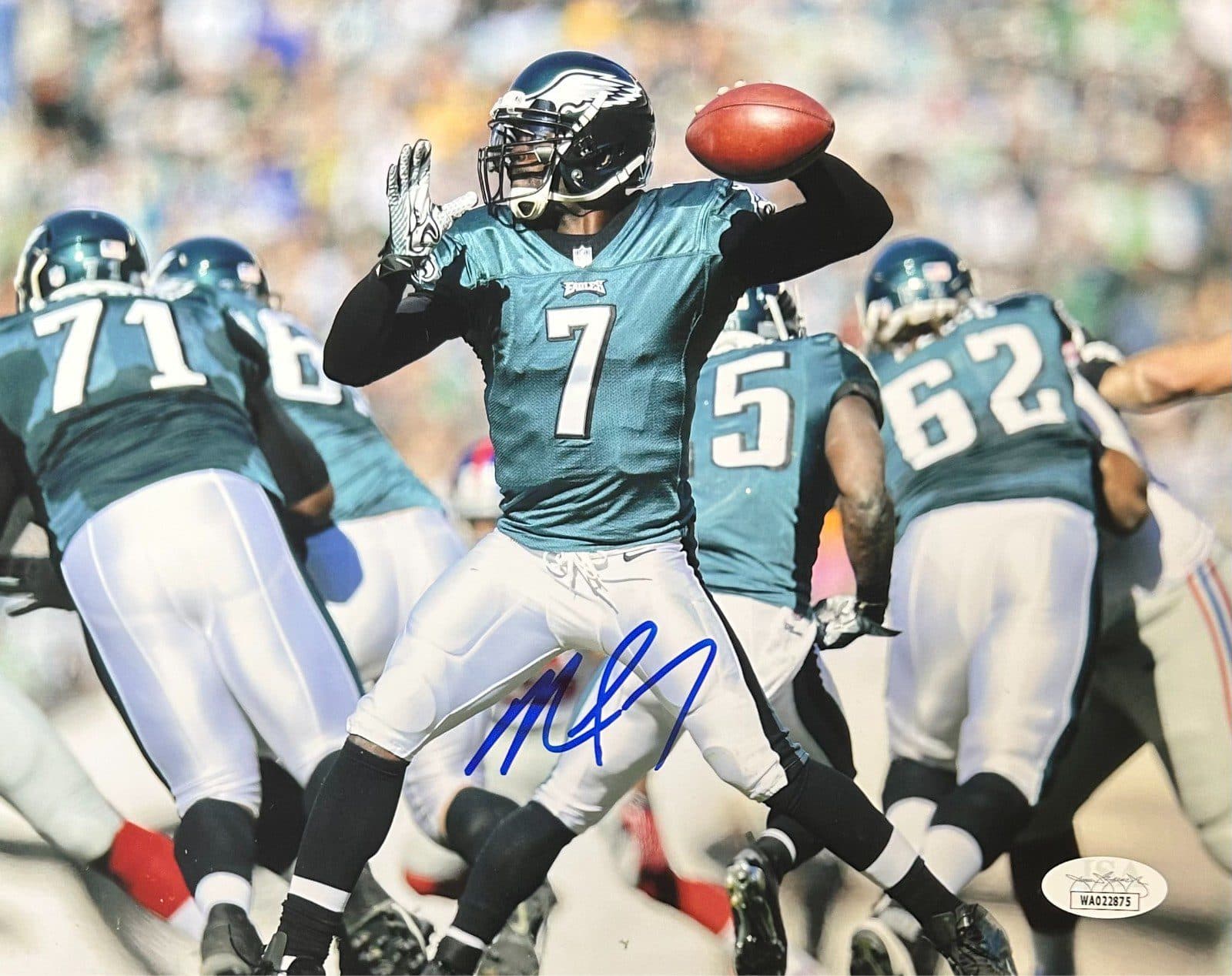 Michael Mike Vick Signed Autographed 8×10 Photo JSA Auth Philadelphia Eagles #3 Michael Vick Photo 8x10-michael-mike-vick-8-10-auth, Philadelphia Eagles, supplier stock photo