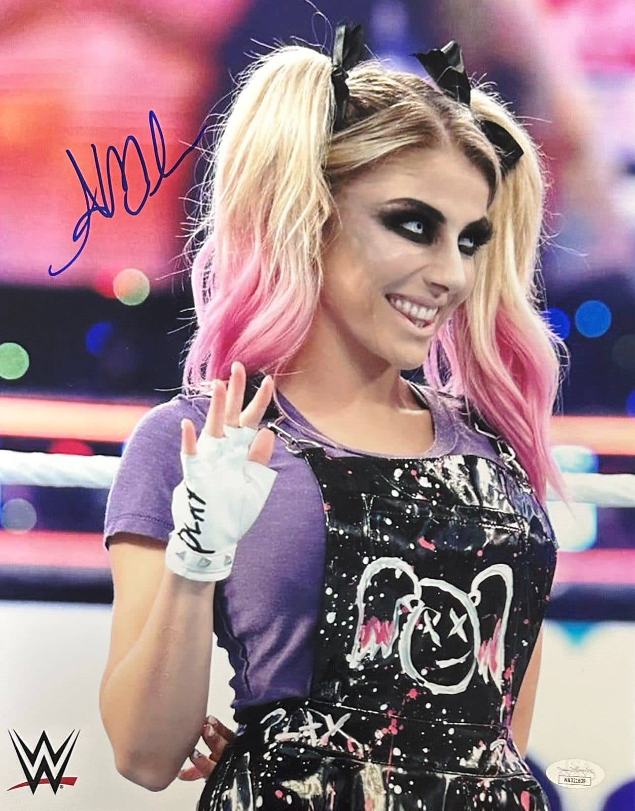 Alexa Bliss Signed Autographed 11×14 Photo JSA Authenticated #12 Blue Alexa Bliss Photo 11x14-alexa-bliss-11-14-12-blue, supplier stock photo