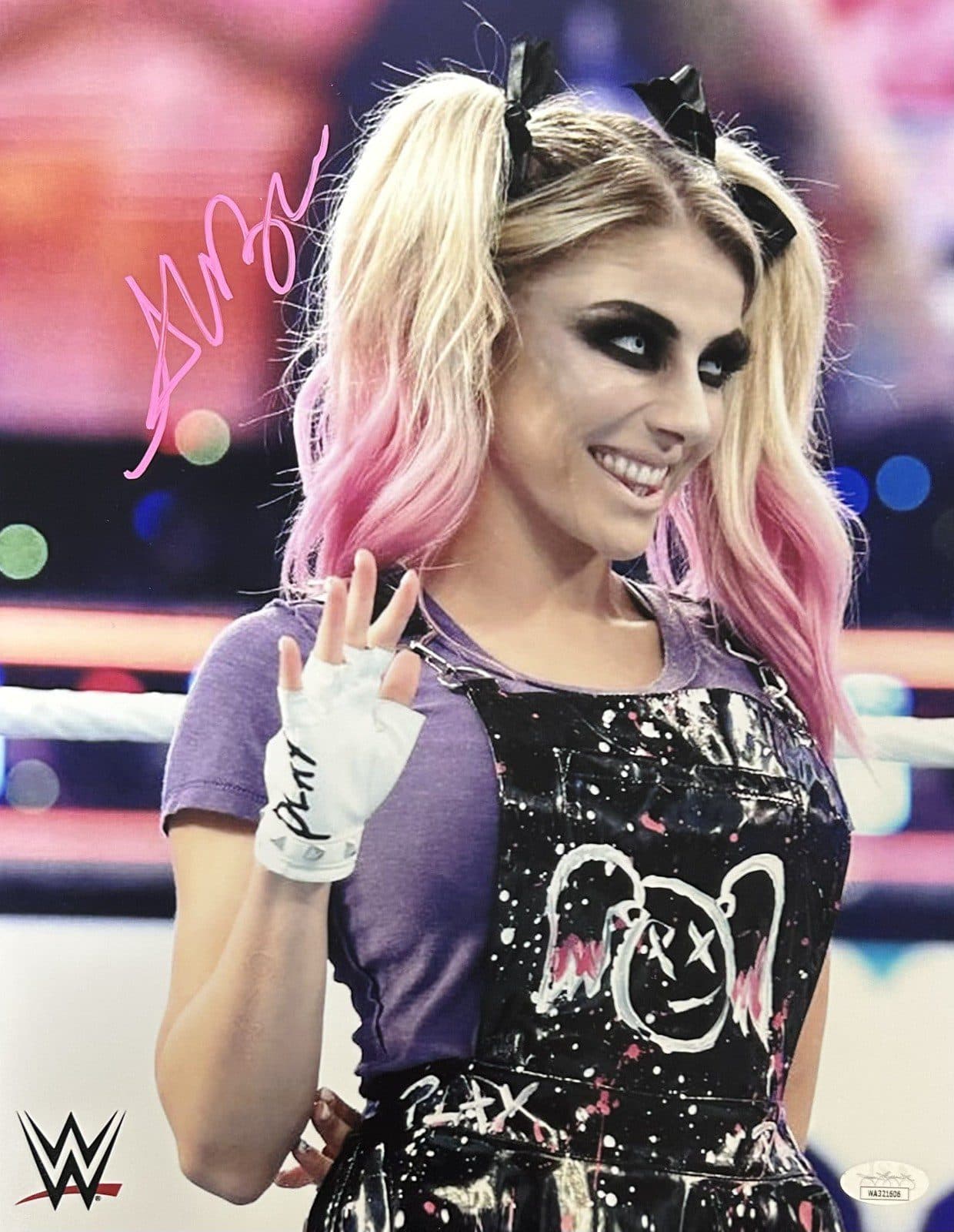 Alexa Bliss Signed Autographed 11×14 Photo JSA Authenticated #12 Pink Alexa Bliss Photo 11x14-alexa-bliss-11-14-12-pink, supplier stock photo